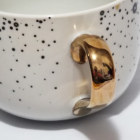 Disney Star Wars Darth Vader Gold Metallic Ceramic Coffee Mug 16oz. - Picture 4 of 8